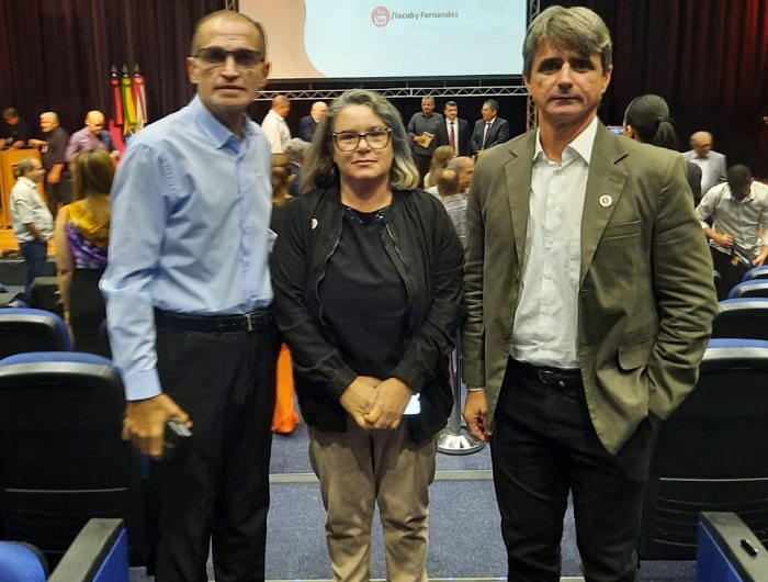 Controlador-geral, procurador-geral e gerente de análise, representam Sousa em evento sobre nova Lei de Licitações